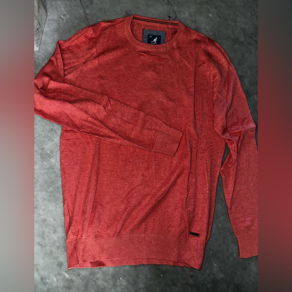 Red Long Sleeve Sweater